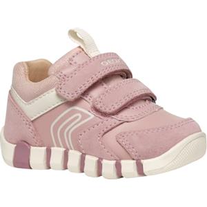 Geox B IUPIDOO Girl C, Scarpe da Ginnastica Bimba 0-24, Rosa, 24 EU