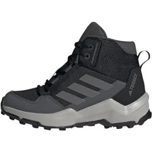 adidas Terrex AX4R Mid Hiking Shoes, Scarpe da Trekking, Core Black/Grey Four/Grey Six, 30.5 EU