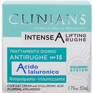 Clinians Intense A Lifting Rughe Trattamento Giorno Antirughe con Retinolo e Acido Ialuronico, 50 ml