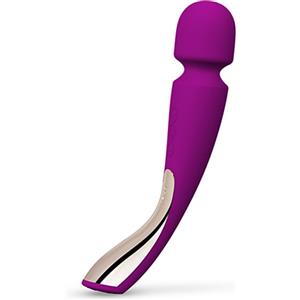 LELOi AB Lelo Smart Wand2 Medium Massaggiatore Wand Black Colore Deep Rose 1 pz Vibratore