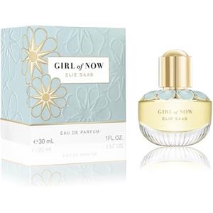 Elie Saab Girl of Now 30 ml - Eau de Parfum da Donna - Fragranza Floreale Gourmand - Note Irresistibili di Mandorla, Fiore d'Arancio e Patchouli - Flacone in Vetro Trasparente