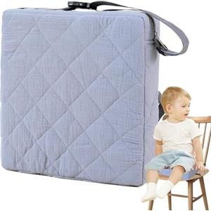 Dtaigou Seggiolino rialzo per bambini, sicuro e portatile, delicato sulla pelle, per mangiare, dipingere, cenare fuori, campeggio, spiaggia