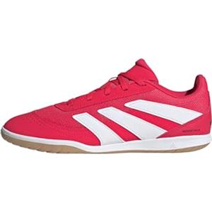 adidas Predator Club Sala Indoor Football Boots, Scarpe da Calcio Unisex-Adulto, Lucid Red/Ftwr White/Core Black, 45 1/3 EU