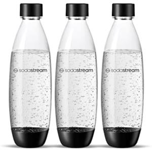 sodastream Bottiglie Fuse per gasatore d'acqua, Capienza 1 Litro lavabili in lavastoviglie