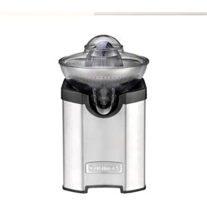 Cuisinart Spremiagrumi elettrico | Macchina spremifrutta per tutte le dimensioni - Arancia, Limone, Lime | Senza sgocciolamento | Lavabile in lavastoviglie | Dimensioni compatte | Acciaio inossidabile