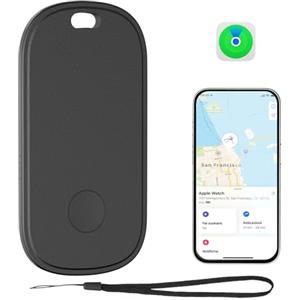 Qoosea Individuatore di Localizzazione Posizionamento Preciso e Anti-Lost Smart Lost Object Finder Trova le Tue Chiavi/Valigie/Portafogli o i Bambini Anziani e Auto, per iOS Non Con Android(Nero)