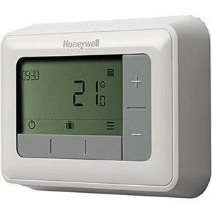 Honeywell T4H110A1021 T4 Termostato programmabile 7 Giorni 230V Bianco