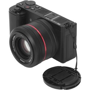 Yunir Fotocamera Digitale, Fotocamera Reflex 5K HDR 30 Fps da 64 MP con Touchscreen IPS da 3,2 Pollici, Zoom Ottico 12X, connettività Cordless Fidelity, Fotocamera Multimodale