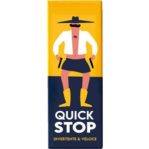 ATM Gaming QUICKSTOP - Gioco di Carte Dinamico per Famiglia e Amici, da 2 a 7 Giocatori, Età 10
