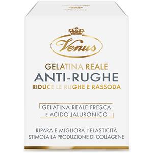 Venus Crema Viso Antirughe con Gelatina Reale e Acido Ialuronico - 50ml