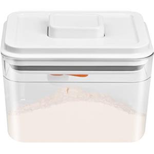 Elitecran 1L Dispenser Latte in Polvere Formula Per Neonati, Contenitore in Polvere Sigillato con Coperchio, Contenitore per Scatola Latte Portatile Neonato per Frutta, Cibo, Snack, Cereali