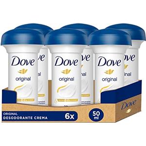 Dove Original Crema Deodorant Bastone 6-Pezzi di 50 ml