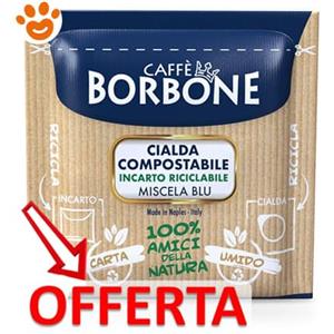 Borbone Caffè Cialde ESE 44 - Miscela Blu - Confezione Da 50 Cialde - CONFEZIONE RISPARMIO