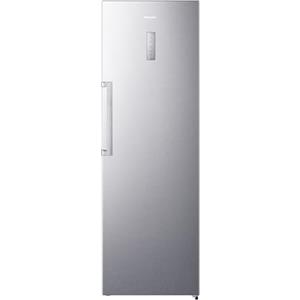 Hisense RL481N4BIE, Frigorifero Monoporta, Capacità 370 L, Inox, Total No Frost, Classe Energetica E, Altezza 185.5 cm, Larghezza 59.5 cm, Profondità 69.1 cm