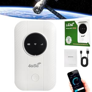 LLELEMAMO Ultralink Pocket Router, Ultralink Pocket Wifi, Ultralink Pocket [Free Internet in Your Pocket], Ultra Link Free Wifi Router Unlimited Satellite Internet, High Speed Smart Router for Anywhere (1Pcs)