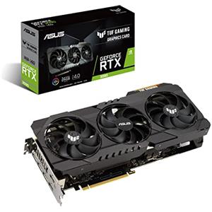 Asus TUF GeForce RTX 3090 Overclock Edition 24 GB GDDR6X, Scheda Video Gaming E Prosumer Con Dissipatore Triventola 8K, Nero