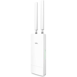 Cudy Modem Router 4G LTE Cat 6 Gigabit Da Esterno Sbloccato Con Slot SIM, WiFi AC1200, IP65, Antenne Rimovibili, Montaggio Su Palo o A Parete, LT700 Outdoor