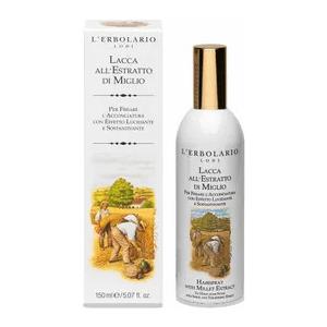 L'ERBOLARIO SB Srl Lacca per Capelli all\'Estratto di Miglio Lucidante Sostantivante 150ml - L\'ERBOLARIO