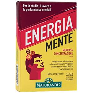 Naturando Energia Mente 30 Compresse