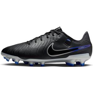 Nike Legend 10 Academy FG, Scarpe da Calcio Uomo, Black/Chrome/Hyper R, 47.5 EU