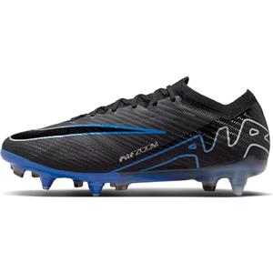 Nike Zoom Vapor 15 Elite SG-PRO AC, Soccer Shoe Uomo, Black/Chrome-Hyper Royal, 40.5 EU