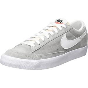 Nike Blazer Low '77, Scarpe da Basket Uomo, lt Smoke Grey/White-White, 42 EU