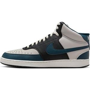 Nike Court Vision Mid Next Nature, Sneaker Uomo, Lt Iron Ore/Armory Navy-Phantom-Black, 45 EU