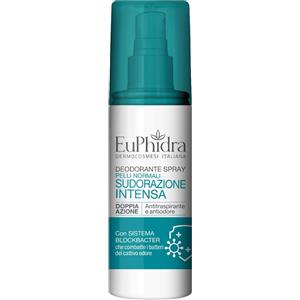 Euphidra Deodorante Spray Sudorazione Intensa 100ml - Antitraspirante e Antiodore per Pelli Normali