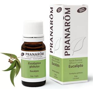 Pranarom Olio Essenziale Bio di Eucalipto Globulus 10 ml - Antivirale, Antimicotico e Antibatterico