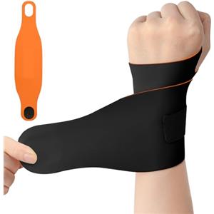 AOOWU Tutore Polso, Traspirante e Regolabile Fascia da Polso, Supporto Polso per Sollievo Dal Dolore, Elastica Ultra Sottile Polsiera per Tunnel Carpale, Slogature, Tendinite e Artrite Unisex
