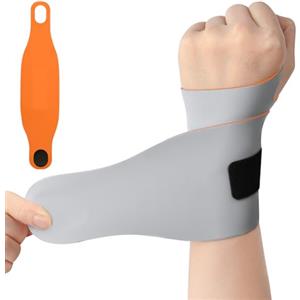 AOOWU Tutore Polso, Traspirante e Regolabile Fascia da Polso, Supporto Polso per Sollievo Dal Dolore, Elastica Ultra Sottile Polsiera per Tunnel Carpale, Slogature, Tendinite e Artrite Unisex