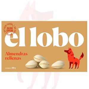 EL LOBO - Mandorle Artigianali Ripiene di Crema di Torrone, Qualità Suprema, Dolce Tipico Natalizio, Ricetta Artigianale, Sapore Squisito, Piacere da Condividere, 200 g