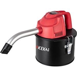 Kekai Aspiracenere Compatto 4 Litri Adriano 600W Filtro HEPA Lavabile e Tubo in Alluminio Curvato