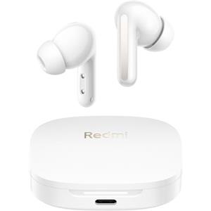 Xiaomi Redmi Buds 6: Auricolari wireless Bluetooth in-ear,Cuffie Bluetooth, Driver Dual, integrato con effetto, Cancellazione attiva del rumore 49dB,Fino a 10h+42h di durata della batteria,IP54,Bianco