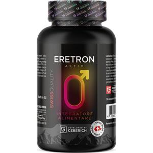 Geberich Eretron Aktiv - Integratore Alimentare per il Benessere Sessuale Maschile con Maca e Ginseng - 30 Capsule