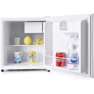 Melchioni ARTIC47LT Mini frigo bar con congelatore, Silenzioso, 46L, Compressore e freezer, Frigorifero piccolo portatile da camera, Frighetto per ufficio, B&B, Hotel