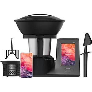 Taurus - Mycook Touch, Robot da cucina con Wi-Fi, 1600W, 2l, fino a 140°, multifunzione, migliaia di ricette gratuite (lingua italiana non garantita), app Mycook, connettività con smartphone, nero