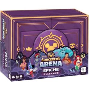 USAopoly Asmodee - Disney Sorcerer's Arena - Gioco da Tavolo, 2-4 Giocatori, 13+ Anni, Edizione in Italiano