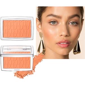 Beliky Girl Paletta di blush opaca Silky Matte Blush Palette di lunga durata, contorno e Highlighter Makeup per un colore naturale da copertura in polvere (Corallo)