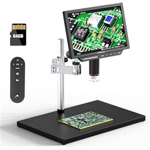 TOMLOV TM4K Max Microscopio Digitale 4K HDMI da 10,1