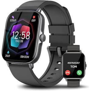 ASWEE Smartwatch con Effettua/Risposta Chiamate, 1.85