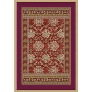 Bassetti Foulard Piazza San Marco R1 Rosso in cotone, dimensioni: 270 x 270 cm, 9314345