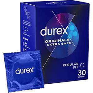 Durex Extra Safe Preservativi, Confezione da 30