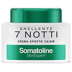 Somatoline SkinExpert, Snellente 7 Notti Crema Effetto Caldo, Trattamento Corpo Anticellulite, Ultra Intensivo con Estratto di Alga Rossa, 400ml