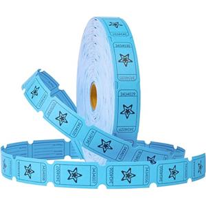 KreativeKraft Giochi da Tavolo o Accessori Bingo con Fiches, Cartelle, Biglietti Riffa e Pennarelli per Tombola, Ideale per Famiglie e Adulti (Lotteria Blu)