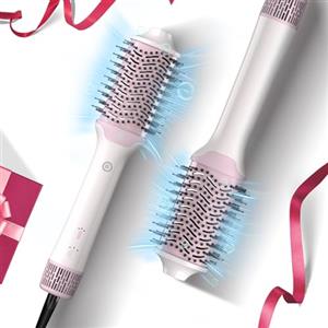 Webeauty [4 in 1] Spazzola Asciugacapelli ad alta velocità, [110.000 giri/min] Spazzola Phon per asciugare rapidamente, volumizzante e lisciante, [3X Asciugatura Rapida] con flusso d'aria Coanda