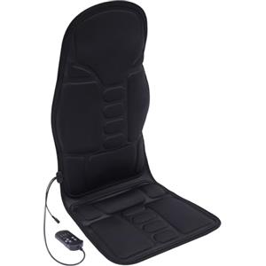 GAOUSD Sedile massaggiante cuscino massaggiante Shiatsu dispositivo massaggio schiena copertura sedile massaggio pieghevole funzione di riscaldamento, tempo regolabile, per divano, sedia a sdraio o sedia da