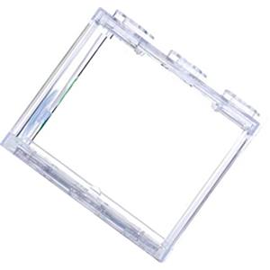Shanrya Piccolo acquario Betta in miniatura, portatile, trasparente, a prova di goccia, per rettili e pesci (altamente trasparente)