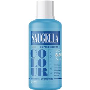 Saugella Dermoliquido Colour Edition Detergente Intimo 500 ml con Estratto di Salvia - Azione Rinfrescante e Tonificante