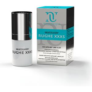 Natur Unique Ialucollagen Rughe XXXS Crema Contorno Occhi Antirughe 15 ml con Gatuline e Acido Ialuronico